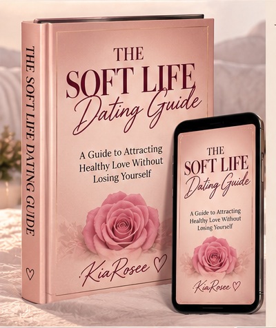 The Soft Life Dating Guide book and phone